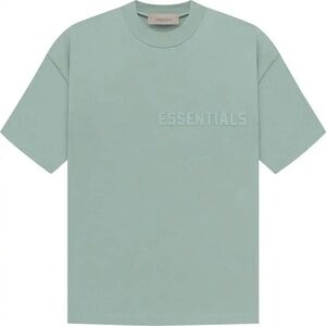 Fear of God Essentials SS23 Tee – Sycamore Blue Women large